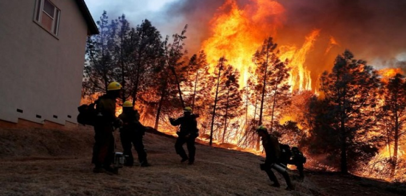 ارتفاع عدد قتلى حرائق ولاية كاليفورنيا الأمريكية إلى 23 شخصا