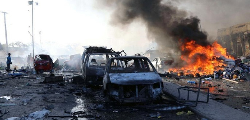 ارتفاع عدد ضحايا انفجارات مقديشيو إلى 53 قتيلا وأكثر من 100 مصاب
