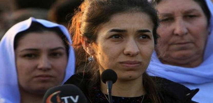 نادية مراد الحاصلة على جائزة نوبل للسلام ستبني مستشفي في بلدتها بالعراق