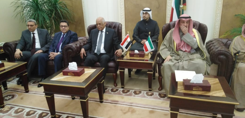 عبد العال لرئيس مجلس الأمة الكويتى: الاستثمار فى مصر آمن