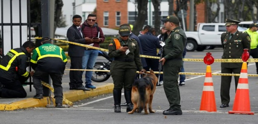 ثمانية قتلى في انفجار سيارة ملغومة بأكاديمية الشرطة بكولومبيا