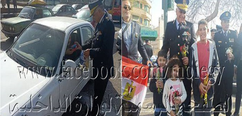 بالصور.. الشعب والشرطة يحتفلان بعيد الشرطة بجميع ميادين الجمهورية