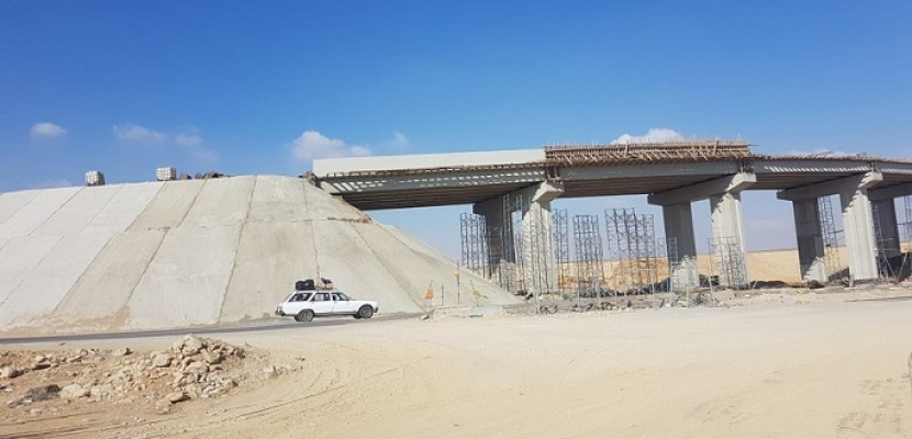 بالصور .. وزير النقل : الانتهاء من كبارى طريق السويس / نفق الشهيد خلال يناير بتكلفة 492 مليون جنيه