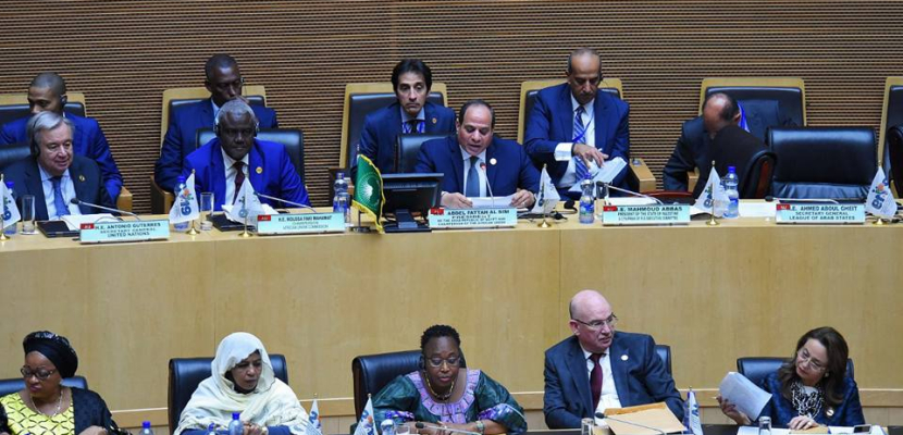 الرئيس السيسي: قمة الاتحاد الافريقي شهدت نجاحا ملموسا وتوافقا على أولويات العمل المشترك