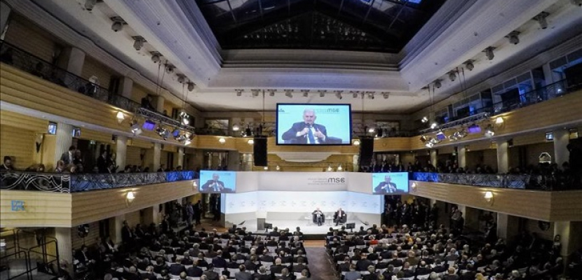 انطلاق فعاليات مؤتمر ميونخ للأمن بمشاركة الرئيس السيسي