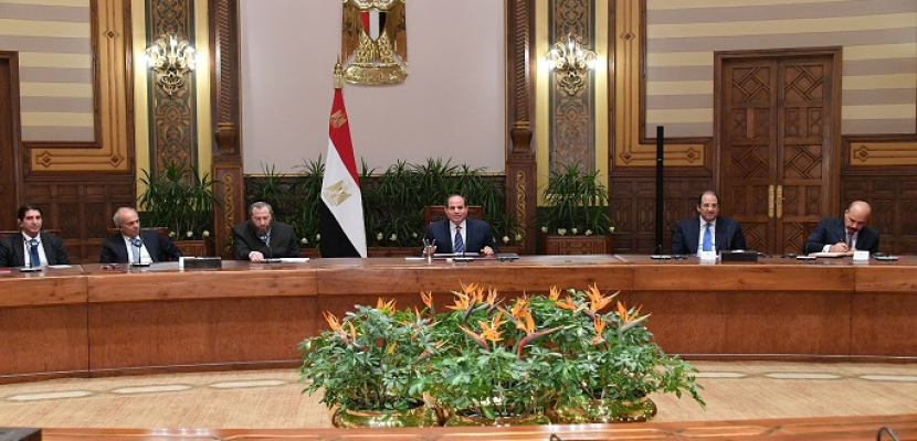 الرئيس السيسي للجنة أمريكية: مبادرة السادات للسلام عبرت عن حضارة شعب مصر العريق