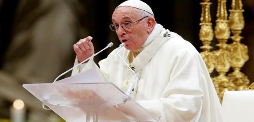 البابا فرنسيس يدعم دعوة جوتيريش لوقف الصراعات للتركيز على مكافحة كورونا