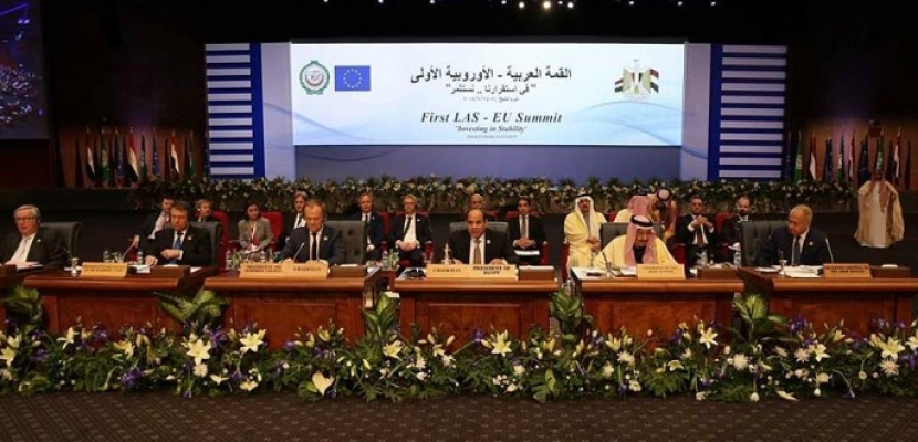 الرئيس السيسى يرأس أعمال اليوم الأول للقمة العربية الاوروبية بشرم الشيخ