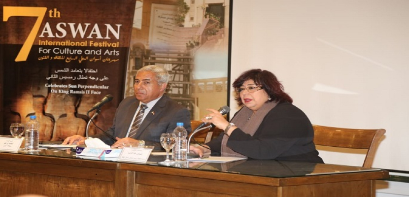 وزيرة الثقافة : ننظم 110 فعاليات احتفالاً برئاسة مصر للاتحاد الأفريقى
