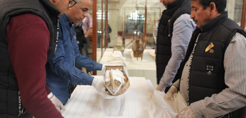 المتحف الكبير يستقبل١٥٣ قطعة أثرية من المتحف المصري ومركب خوفو الثانية بالهرم