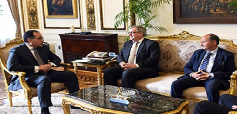 مدبولي يستقبل رئيس عمليات منطقة الشرق الأوسط وأفريقيا في شركة بوش