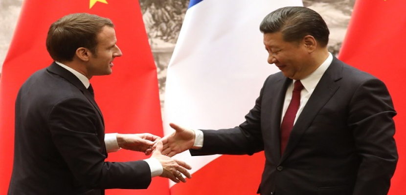 الرئيس الفرنسي ونظيره الصيني يؤكدان تمسكهما بسيادة أوكرانيا ووحدة وسلامة أراضيها