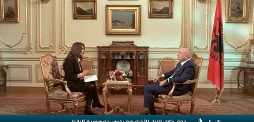 حوار خاص للنيل للأخبار مع رئيس جمهورية ألبانيا