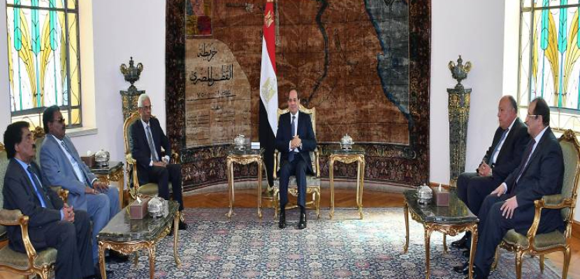 الرئيس السيسي يؤكد دعم مصر الكامل لأمن واستقرار السودان