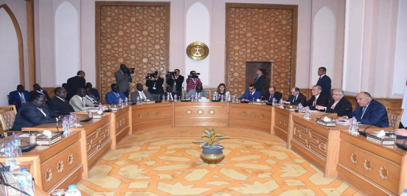 وزير الخارجية يؤكد على دعم مصر للسلام والاستقرار في جنوب السودان