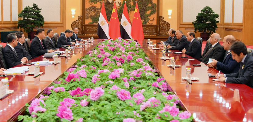 الرئاسة: السيسي يستعرض الجمعة أمام 37 دولة رؤية مصر حول مبادرة (الحزام والطريق)