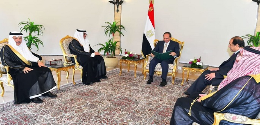 بالصور.. الرئيس السيسي يتلقى رسالة من العاهل السعودي حول تعزيز التعاون الاستراتيجي بين البلدين