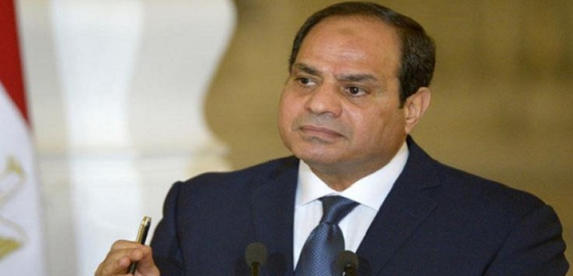 السيسي: الارتقاء بحقوق الإنسان يمثل إحدى أهم الأولويات الوطنية في مصر