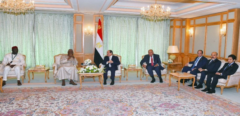 بالصور.. الرئيس السيسي يؤكد استعداد مصر الكامل لدعم جامبيا في مختلف المجالات