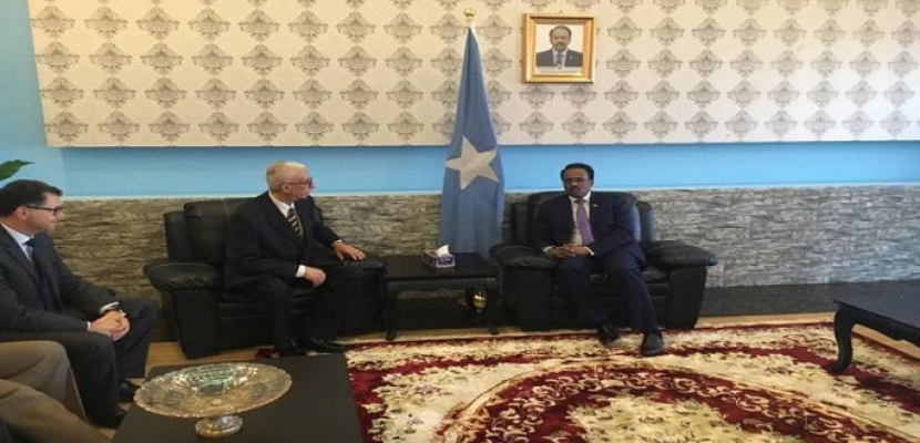 الرئيس الصومالي: مصر تدعم تطوير العلاقات الثنائية