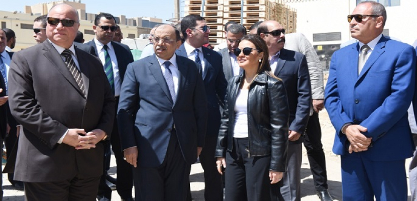 وزيرا الاستثمار والتعاون الدولي والتنمية المحلية يتفقدان اعمال التطوير النهائية للمنطقة الحرة بمدينة نصر‎