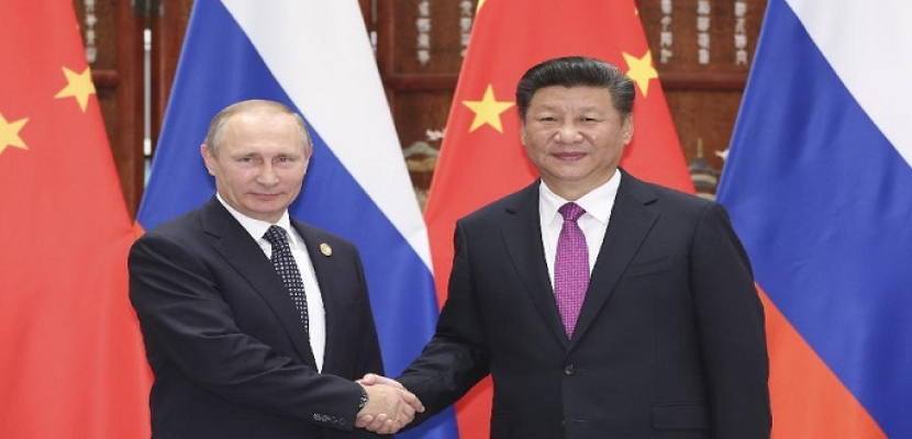 بوتين يبحث مع نظيره الصيني العلاقات الثنائية والقضايا الدولية الأربعاء
