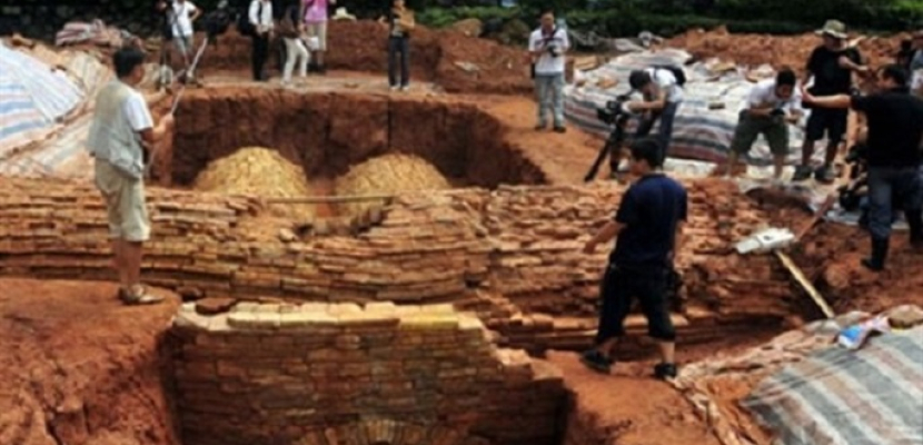 اكتشاف مقابر عمرها 2000 عام وسط الصين