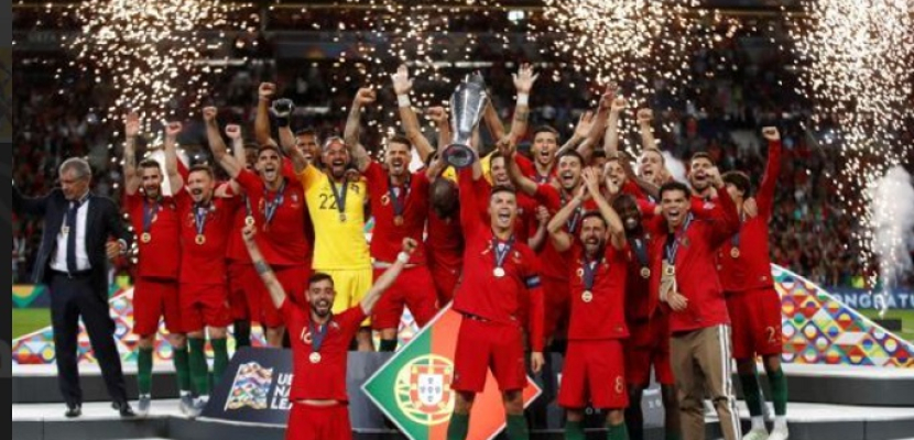 البرتغال تهزم هولندا وتحرز أول ألقاب دوري أمم أوروبا