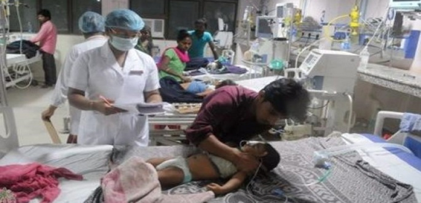ارتفاع عدد الوفيات جراء الإصابة بالتهاب الدماغ في الهند إلى 146 طفلا