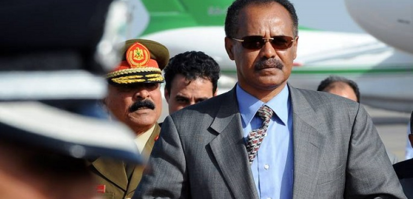 الرئيس الإريتري أسياس أفورقى يصل إلى القاهرة