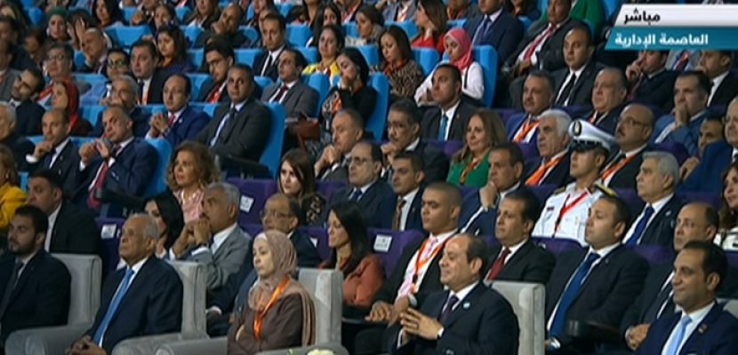 الرئيس السيسي يشهد انطلاق مؤتمر الشباب في دورته السابعة بالعاصمة الإدارية