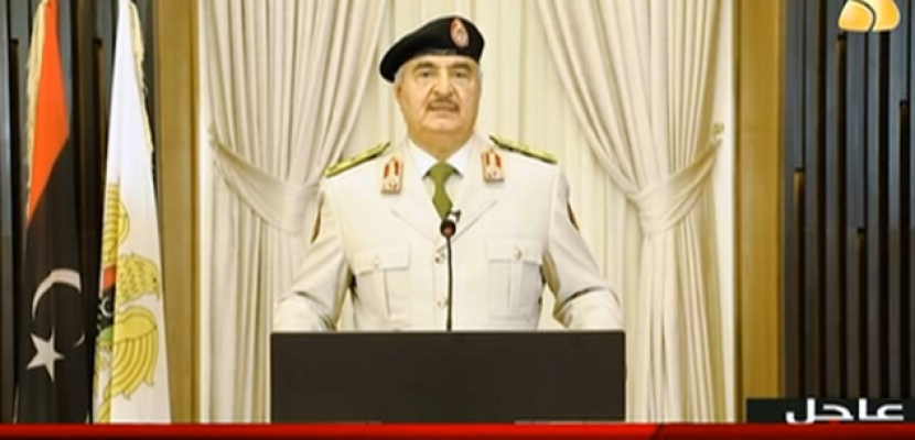 كلمة لقائد الجيش الوطني الليبي المشير خليفة حفتر 24-07-2019