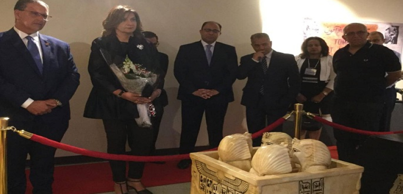 وزيرة الهجرة تزور المتحف التعليمي المصري بمدينة مسيساجا الكندية