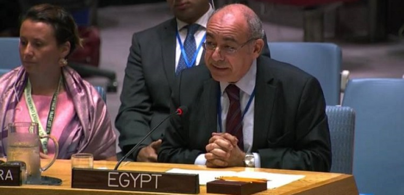 مندوب مصر في الأمم المتحدة : توجه مصر والسودان لمجلس الأمن جاء للتوصل لاتفاق ملزم