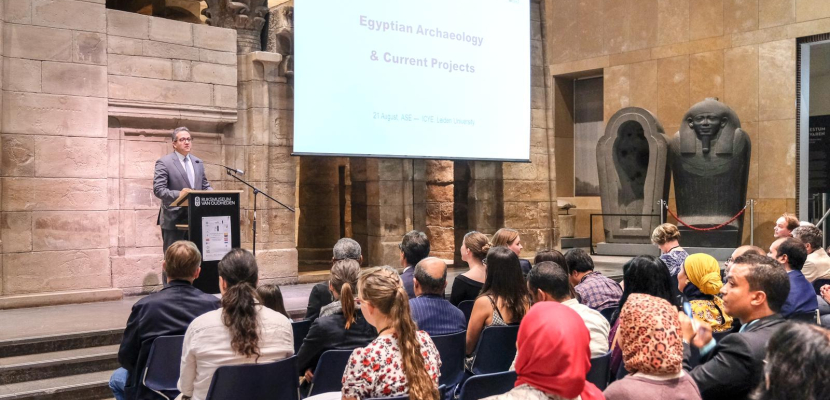 وزارة الاثار: وزير الاثار يفتتح المؤتمر الدولي لشباب علماء المصريات 2019 بلايدن بهولندا