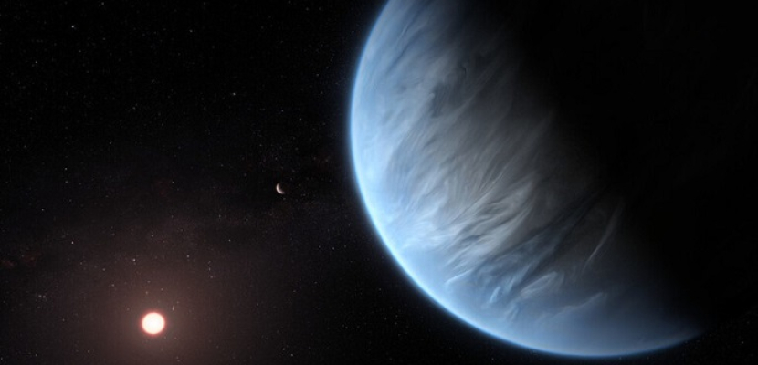 علماء يرصدون بخار ماء بالغلاف الجوي لكوكب خارج المجموعة الشمسية