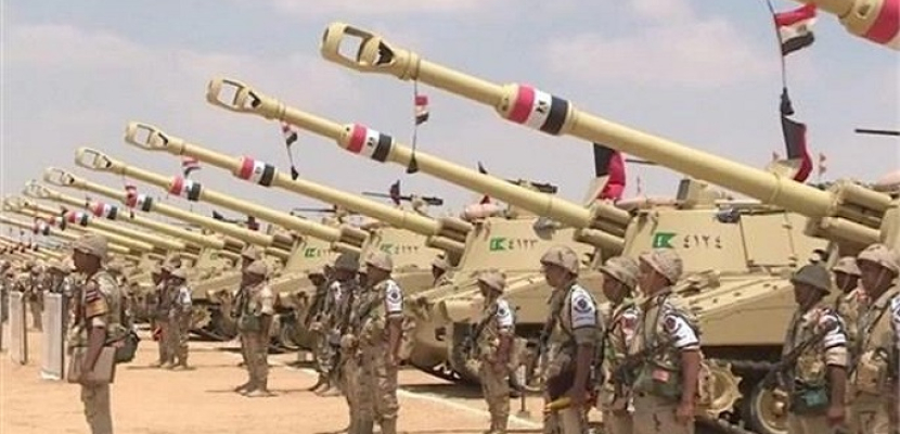بالفيديو .. المدفعية المصرية تحتفل بعيدها  الحادي والخمسين