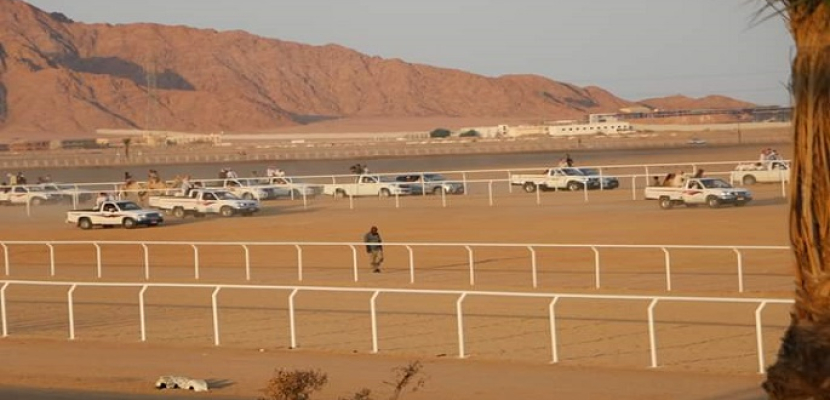 بالصور.. انطلاق مهرجان شرم الشيخ الأول لسباقات الهجن