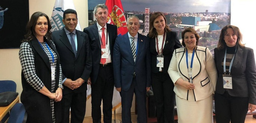 رئيس لجنة العلاقات الخارجية بمجلس النواب المصري يلتقي نظيره الصربي