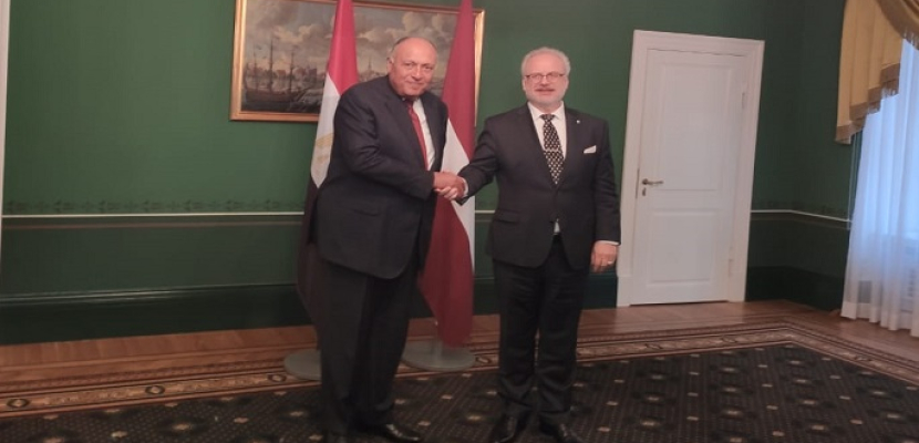 وزير الخارجية يجدد تأكيد حرص مصر على تطوير العلاقات مع دول البلطيق
