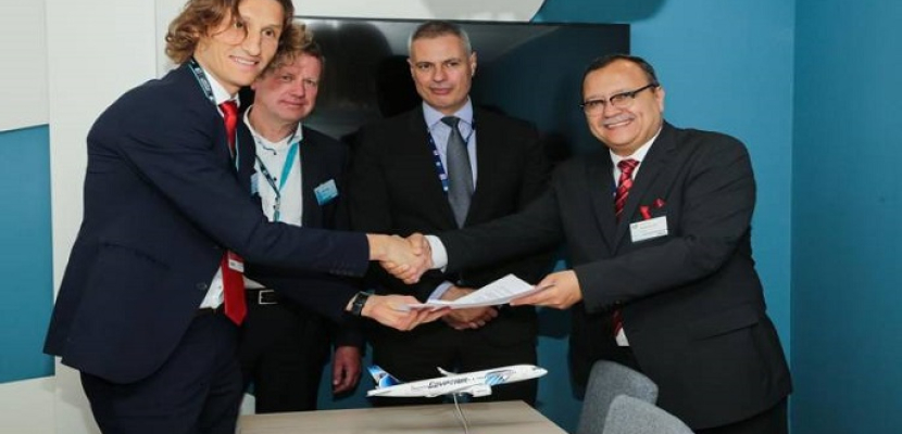 مصر للطيران توقع اتفاقية مع إيرباص