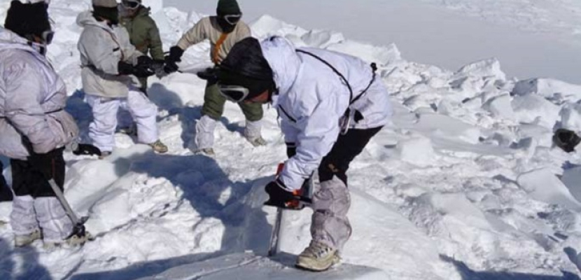 مقتل 2 من أفراد الجيش الهندي في انهيار جليدي لنهر سياتشن