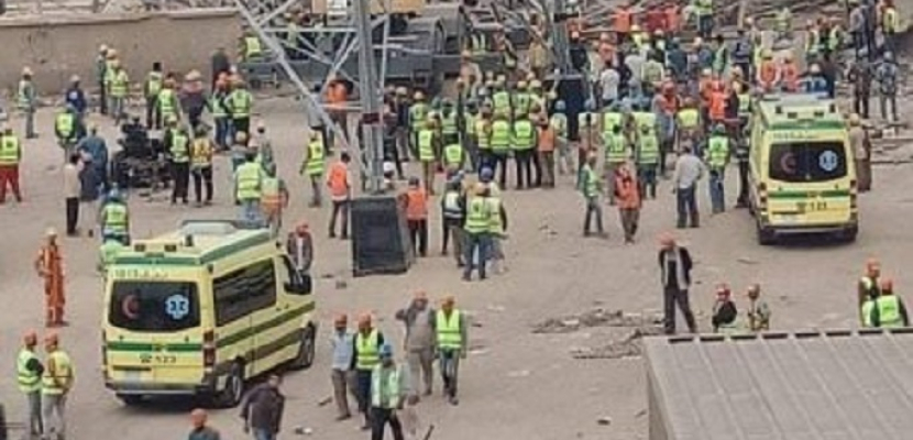 الصحة: وفاة 4 أشخاص وإصابة 3 آخرين في حادث انهيار برج كهرباء بأوسيم
