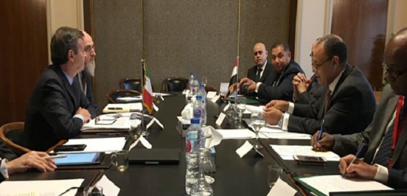 مشاورات سياسية بين مصر وإيطاليا حول العلاقات الثنائية والقضايا الإقليمية