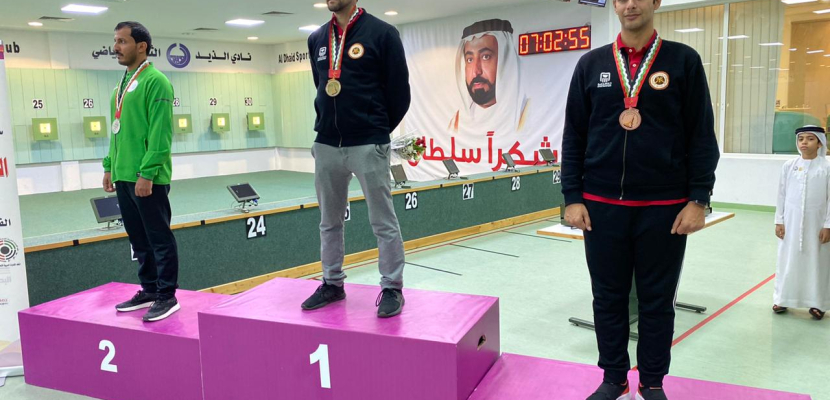 8 ميداليات حصيلة فراعنة الرماية فى البطولة العربية