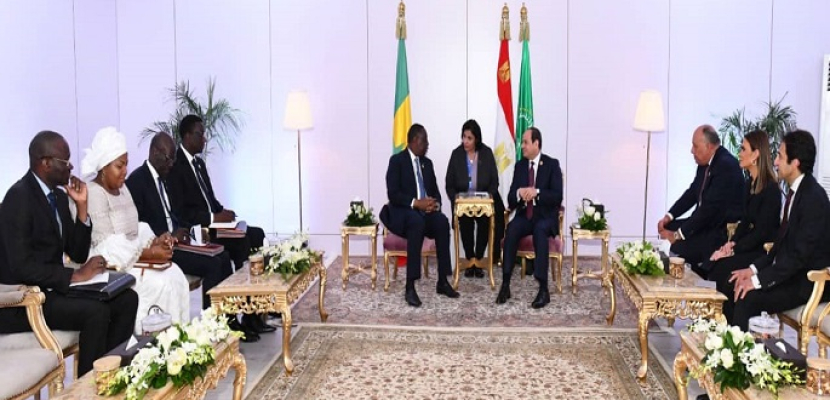 السيسي يستقبل رئيس السنغال ويعرب عن تطلع مصر لتعظيم التعاون في مكافحة الفكر المتطرف