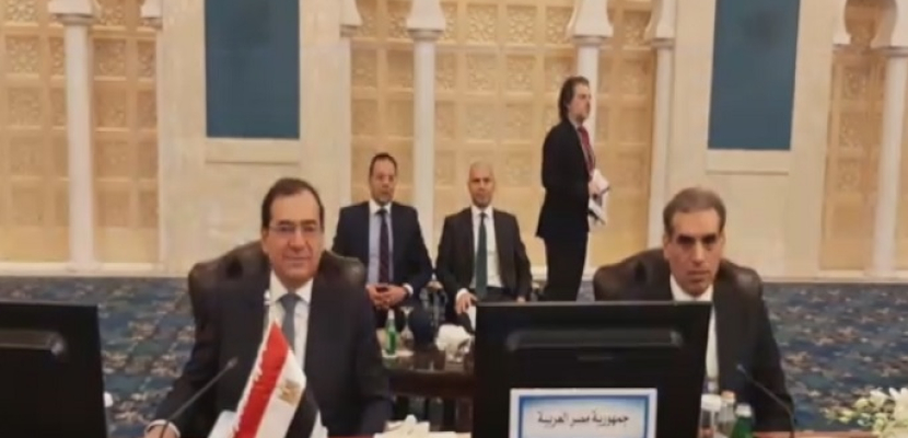 وزير البترول يؤكد دعم مصر لمنظمة “أوابك” لتعزيز التعاون العربي في مجال الصناعات البترولية