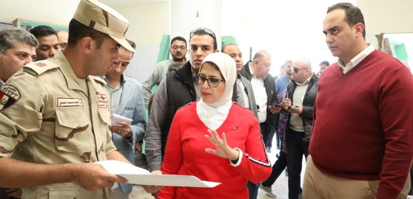 بالصور.. وزيرة الصحة تتفقد عددا من المستشفيات والوحدات الصحية بجنوب سيناء