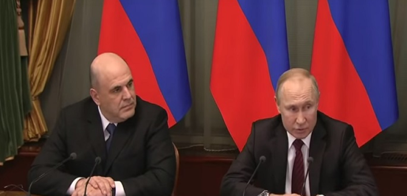 بوتين يعلن عن تشكيلة الحكومة الروسية الجديدة