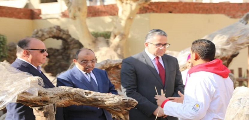 بالصور .. وزيرا والآثار والتنمية المحلية يتفقدان أعمال تطوير شجرة السيدة مريم بالمطرية